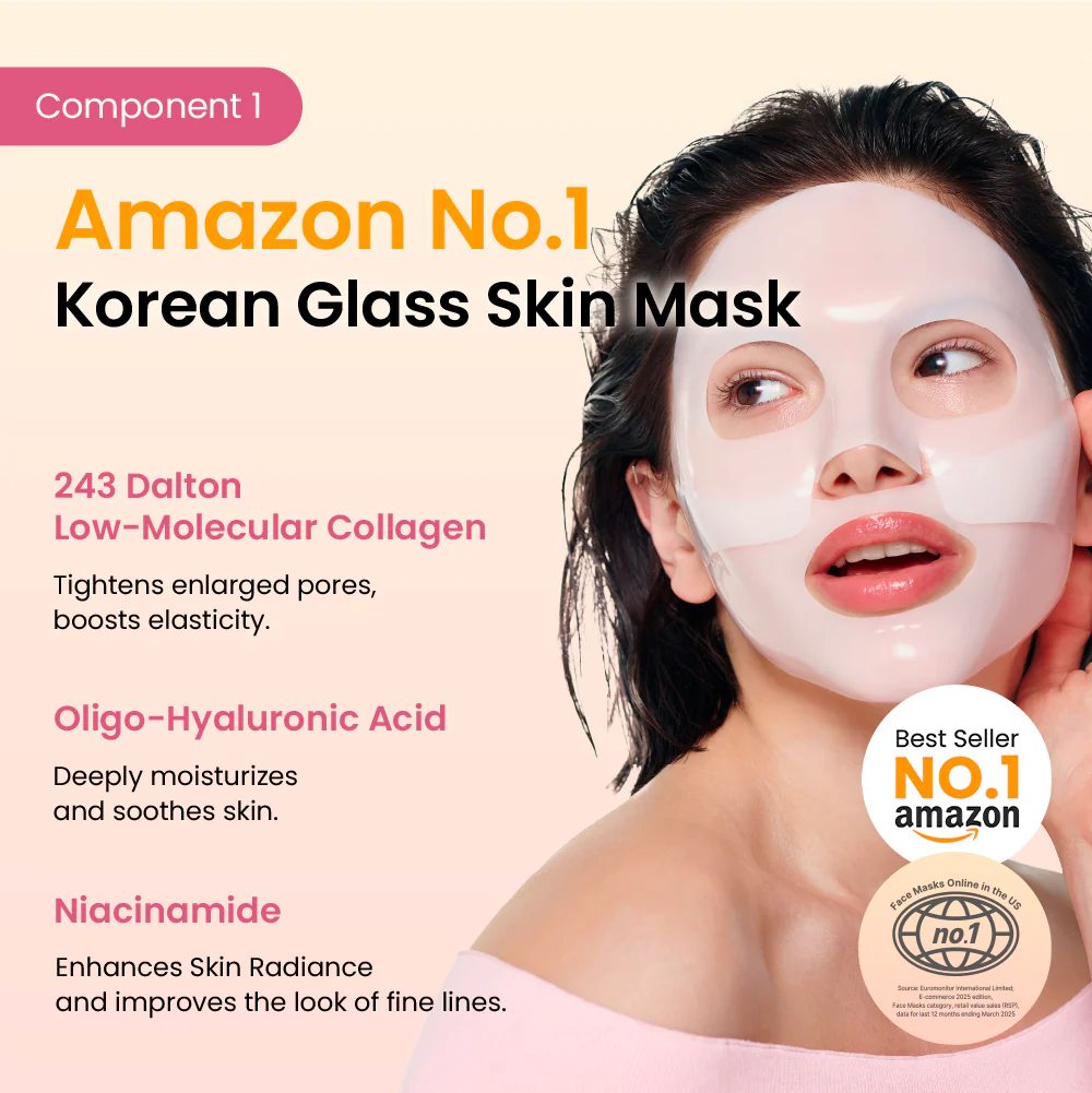 [Amazon] Collagen Gel Mask & Collagen Peptide Serum - Image 4