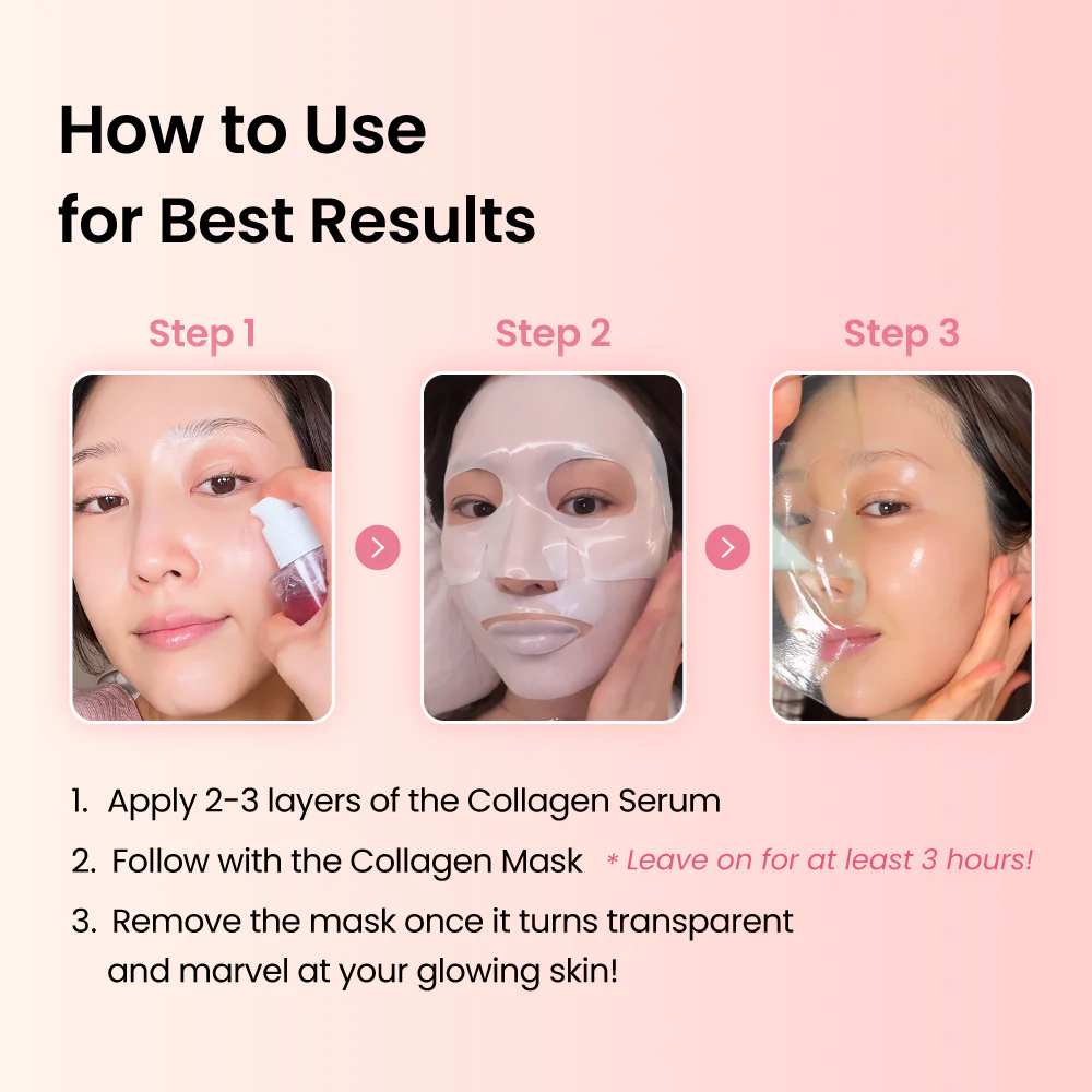 [Amazon] Collagen Gel Mask & Collagen Peptide Serum - Image 7