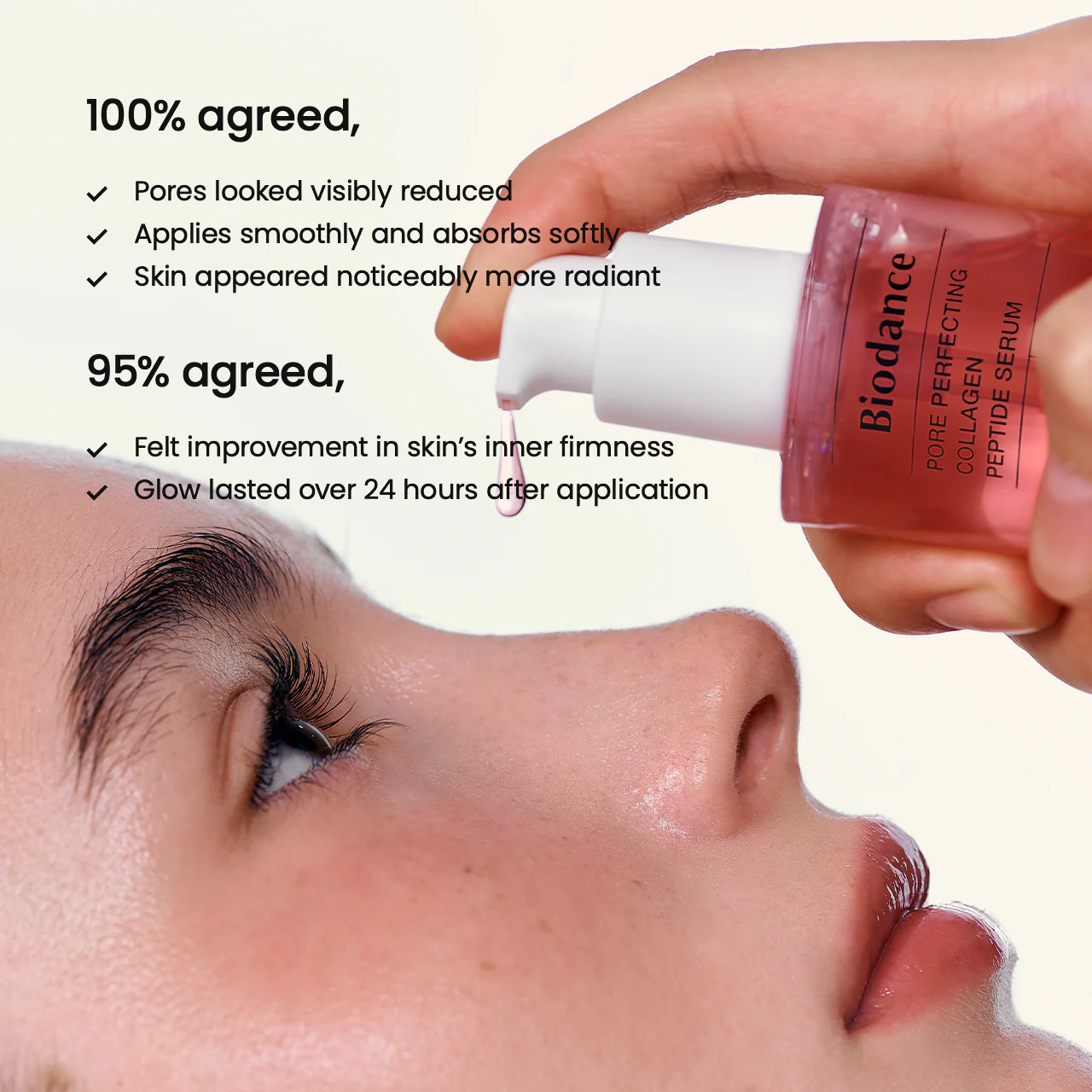Pore Perfecting Collagen Peptide Serum - Image 7
