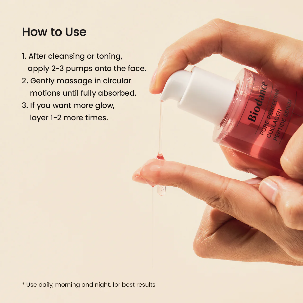 Pore Perfecting Collagen Peptide Serum - Image 8