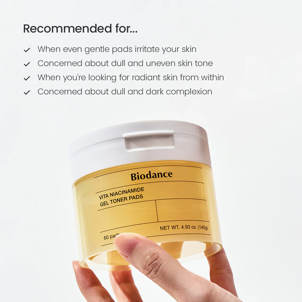 Vita Niacinamide Gel Toner Pads - Image 11